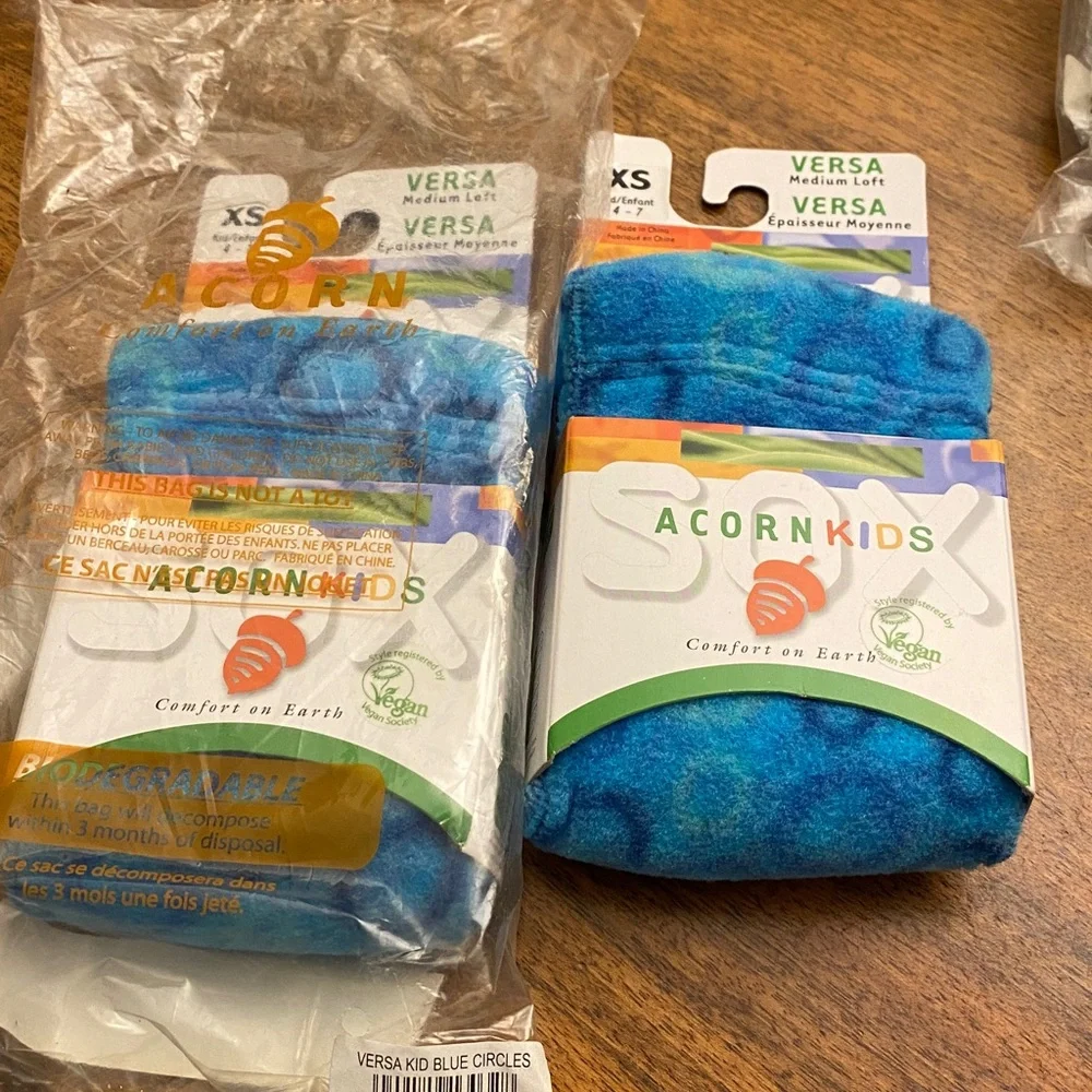 ACORN Kids Fleece Socks Size XSMALL